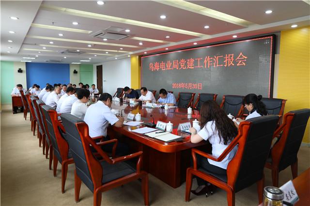 內蒙古電力公司黨委委員、組織部長石文斌赴烏海局調研檢查指導工作