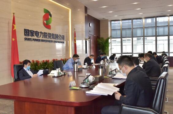 國家電投黨組成員、副總經(jīng)理、總會計師楊亞到資本控股調(diào)研