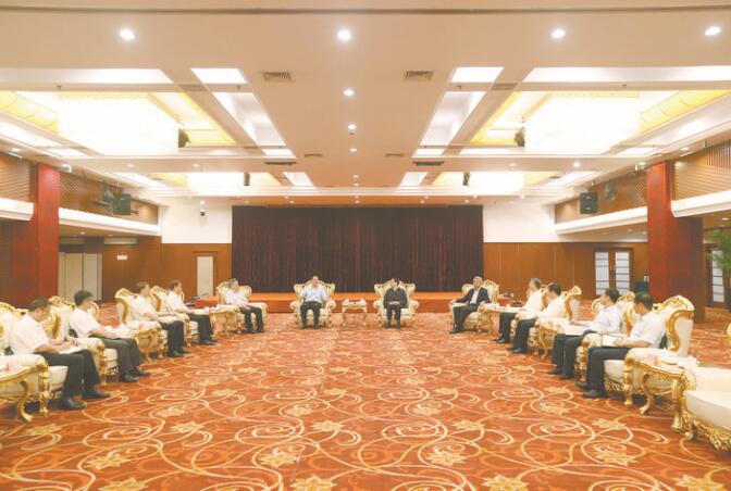 河南省委書記王國生、省長尹弘會見國家電網董事長、黨組書記毛偉明