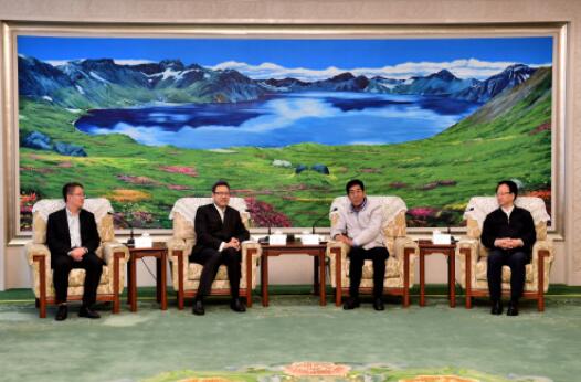 錢智民拜會吉林省委書記巴音朝魯、省長景俊海并調(diào)研吉電股份