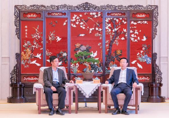 中國能建總經理、黨委副書記孫洪水拜訪揚州鎮(zhèn)江主要領導