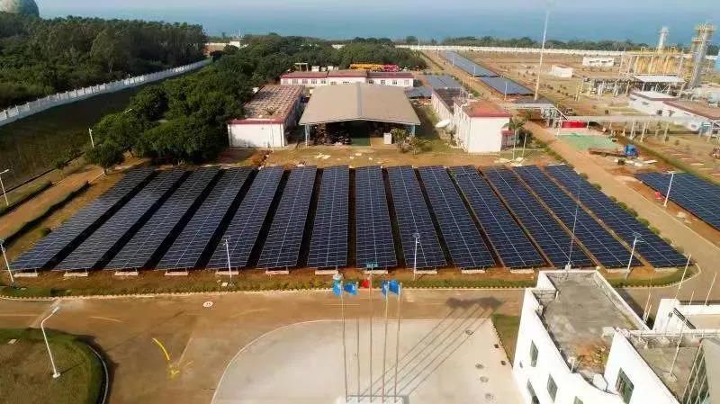 集風光儲一體！中國海油潿洲油田群光伏電站正式投運