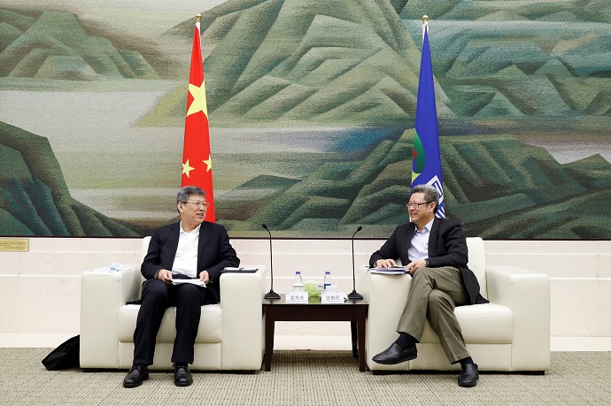 錢智民會(huì)見內(nèi)蒙古自治區(qū)黨委常委、通遼市委書記孟憲東