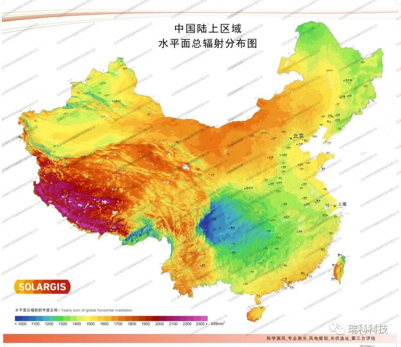 高清收藏！34省級行政區(qū)太陽能資源分布圖譜