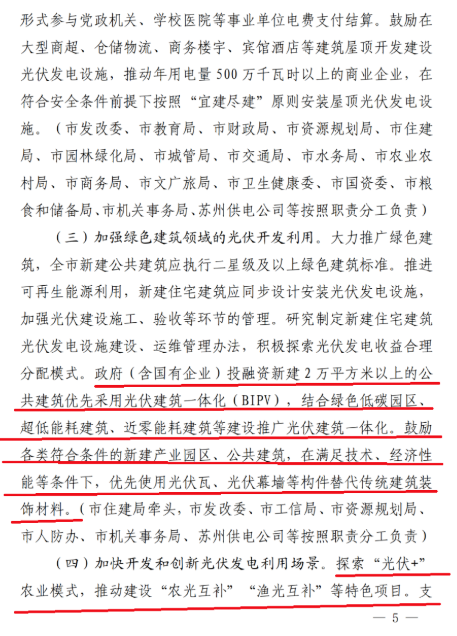 蘇州：國(guó)企廠房100%安裝分布式光伏！