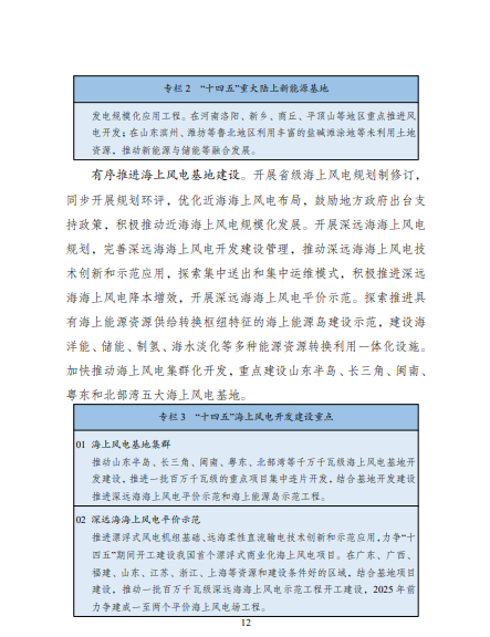 發(fā)改委、能源局等九部委聯(lián)合印發(fā)發(fā)布“十四五”可再生能源規(guī)劃！
