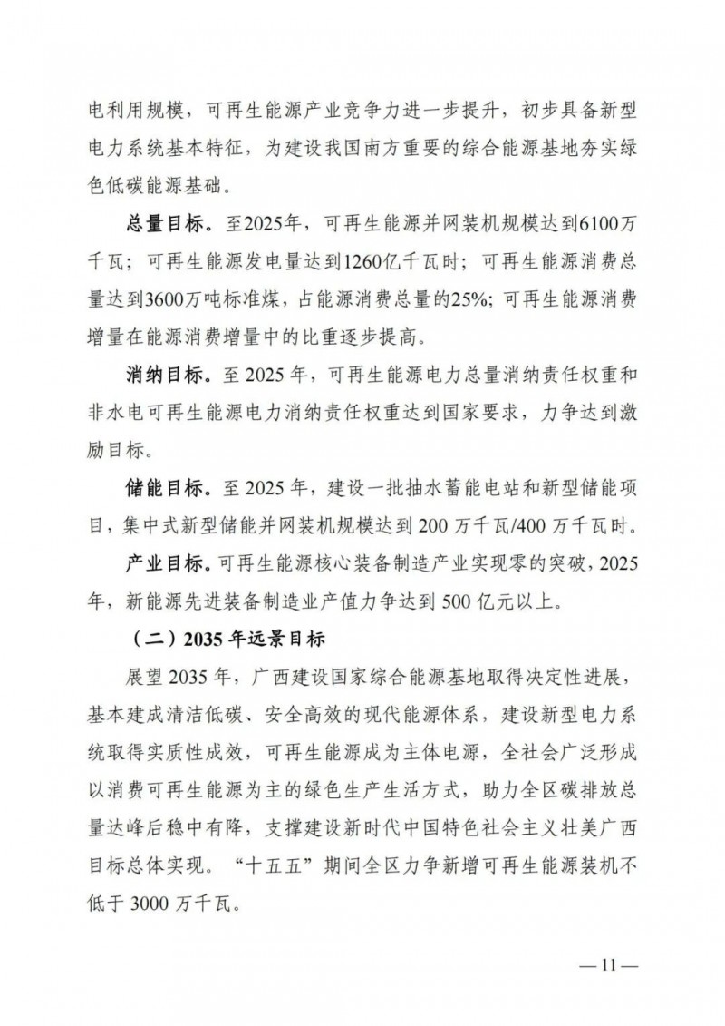 廣西“十四五”規(guī)劃：大力發(fā)展光伏發(fā)電，到2025年新增光伏裝機15GW！