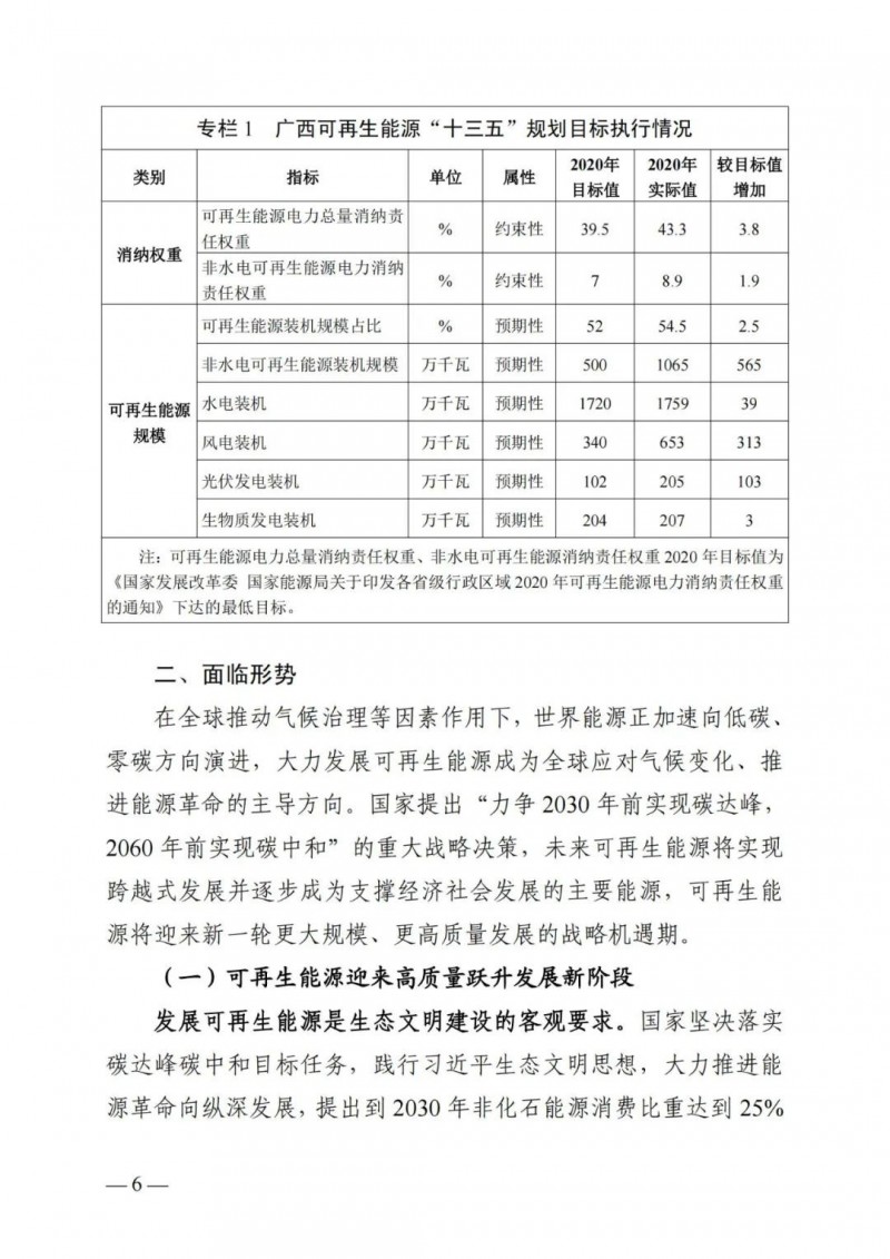 廣西“十四五”規(guī)劃：大力發(fā)展光伏發(fā)電，到2025年新增光伏裝機15GW！