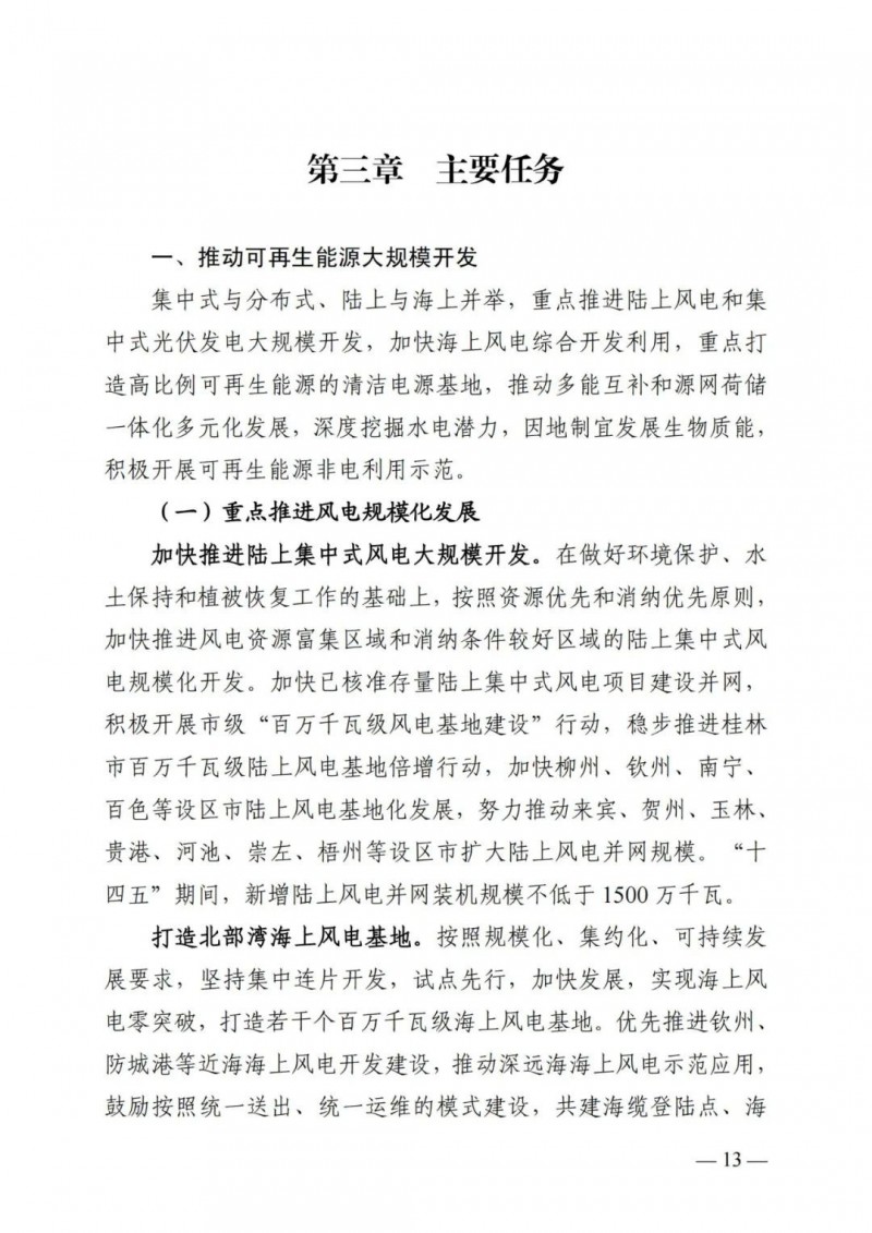廣西“十四五”規(guī)劃：大力發(fā)展光伏發(fā)電，到2025年新增光伏裝機15GW！