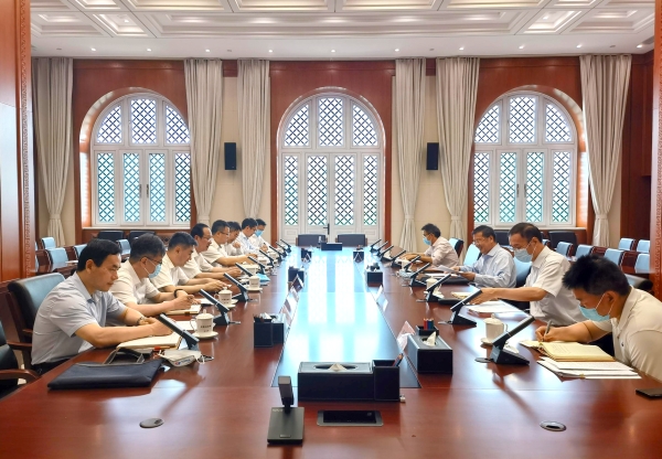 丁焰章拜訪國家能源局黨組書記、局長章建華