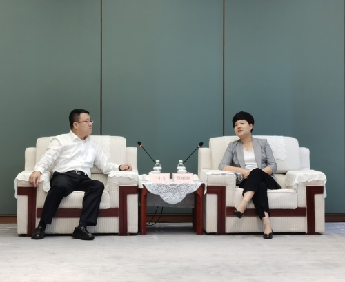王小軍拜會廣西壯族自治區(qū)黨委常委、常務(wù)副主席蔡麗新