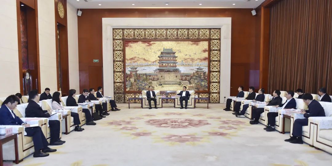 大唐集團(tuán)有限公司黨組書記、董事長鄒磊拜會江西省省長葉建春