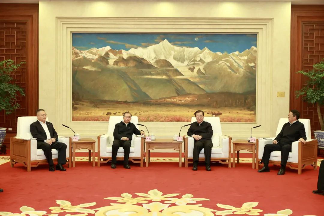華電集團(tuán)董事長(zhǎng)江毅、總經(jīng)理葉向東拜會(huì)云南省委書記王寧、省長(zhǎng)王予波