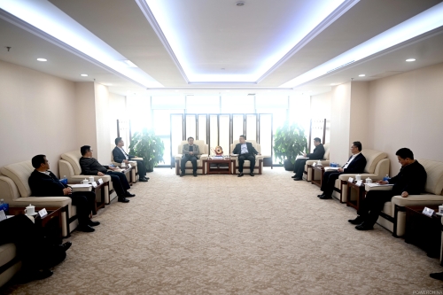 中國電建黨委常委、副總經(jīng)理王小軍會見大理州委副書記肖創(chuàng)勇