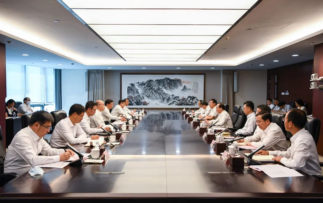 華電集團(tuán)黨組書記、董事長江毅與河北省委副書記、省長王正譜舉行會(huì)談
