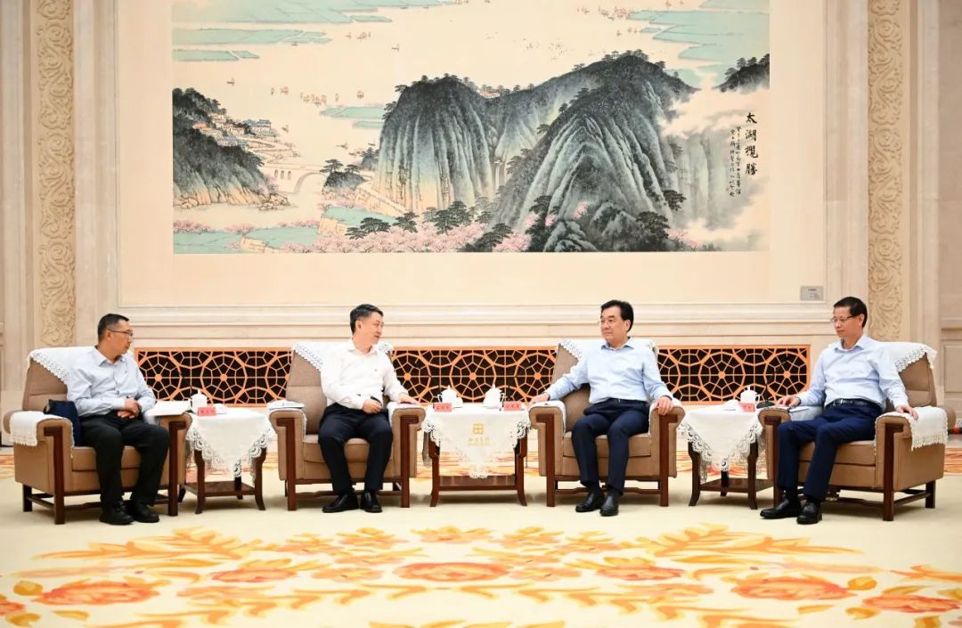 華能集團(tuán)黨組書記、董事長溫樞剛拜會江蘇省委書記信長星、省長許昆林