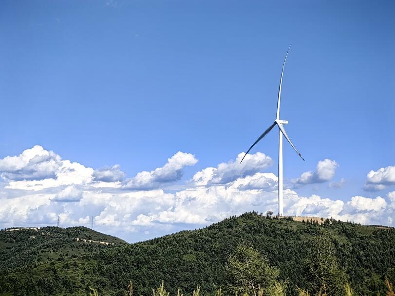 山西盂縣西煙鎮(zhèn)風電場二期100兆瓦項目全容量并網發(fā)電