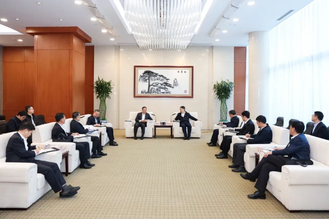 華能集團黨組書記、董事長溫樞剛會見中國鐵建黨委書記、董事長汪建平
