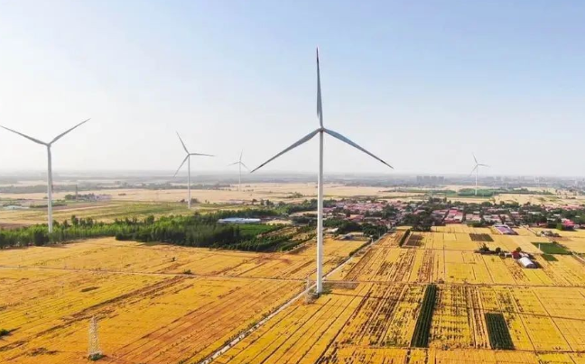 寰泰能源又一風(fēng)電項(xiàng)目落地河北柏鄉(xiāng)，總?cè)萘?0MW