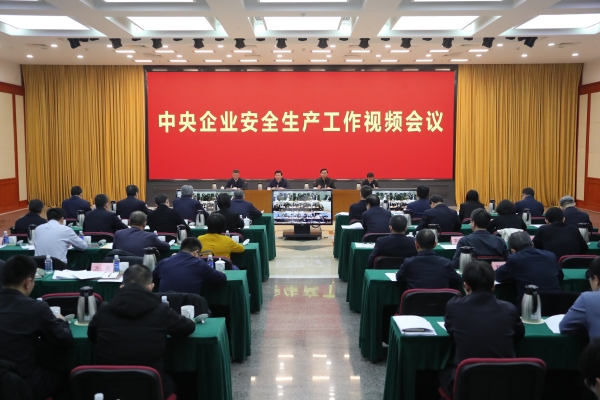 國(guó)務(wù)院國(guó)資委、應(yīng)急管理部聯(lián)合召開中央企業(yè)安全生產(chǎn)工作視頻會(huì)議