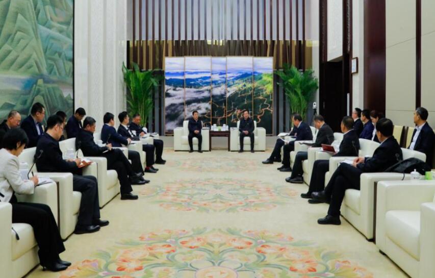 國(guó)家電投黨組書記、董事長(zhǎng)劉明勝會(huì)見遼寧省委常委、沈陽(yáng)市委書記王新偉