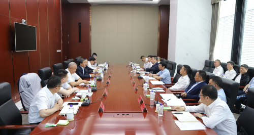 中國電建黨委常委、副總經理劉源源與晉能控股集團黨委書記、董事長李國彪舉行會談