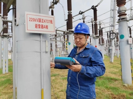 監(jiān)督檢查隱患電桿，全力保障電力安全