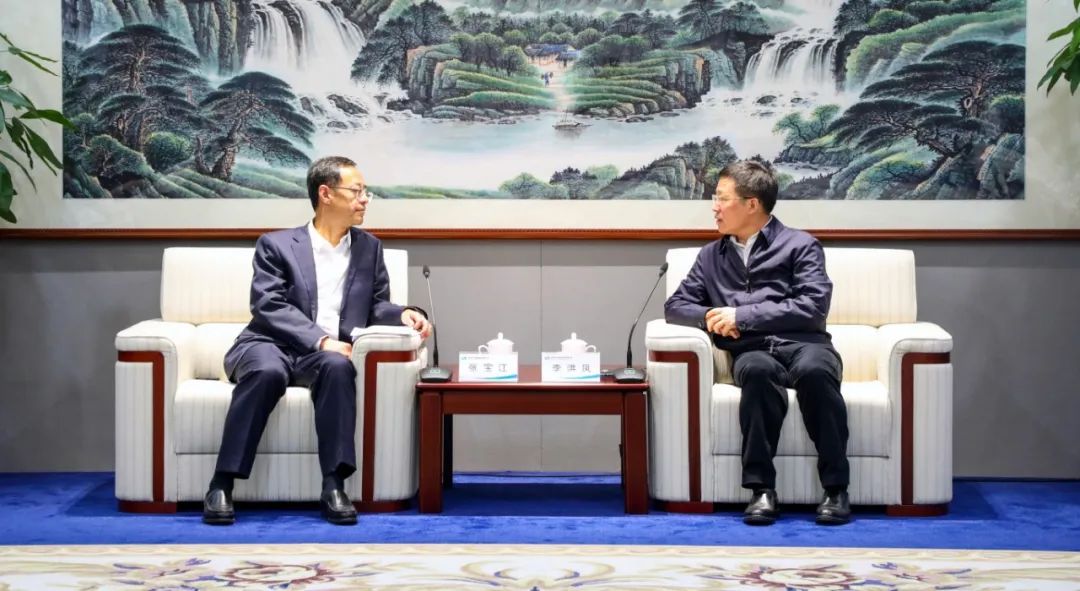 中國(guó)電氣裝備黨委書記、董事長(zhǎng)李洪鳳會(huì)見交通銀行黨委副書記、行長(zhǎng)張寶江