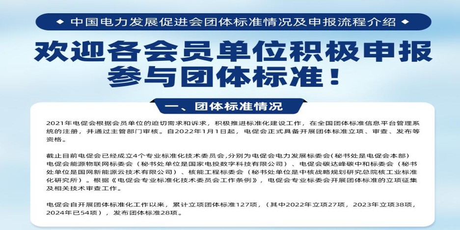 加快數(shù)字化轉(zhuǎn)型，推動標準化建設(shè)——電促會團標介紹亮相2024中國電力規(guī)劃發(fā)展論壇