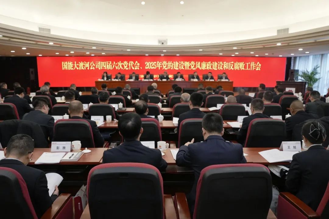 國能大渡河公司召開四屆第六次黨代會、2025年黨的建設(shè)暨黨風(fēng)廉政建設(shè)和反腐敗工作會