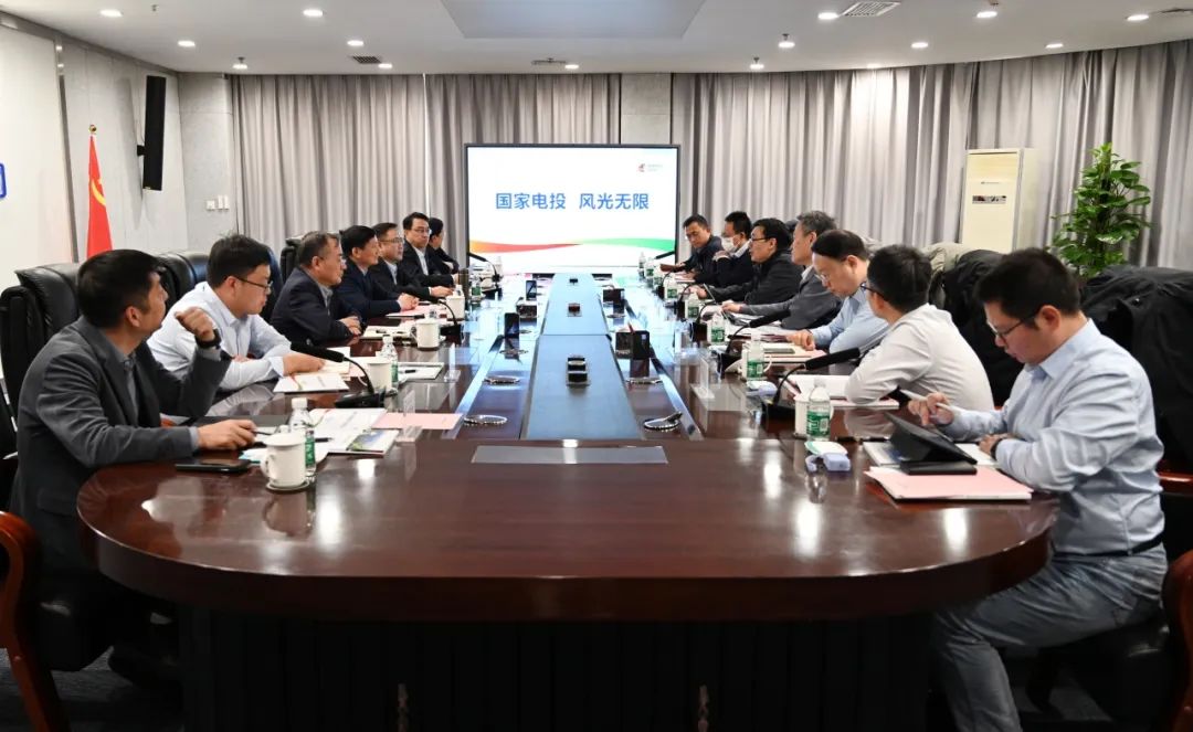 黃河水電公司黨委書記、董事長姚小彥會見國核電力院黨委書記、董事長李啟釗