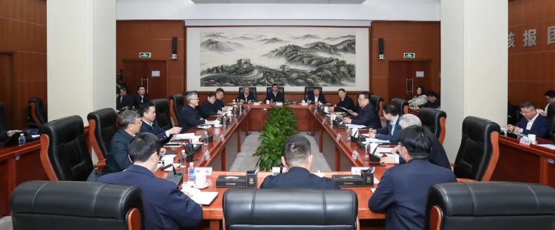 中核集團(tuán)會(huì)見(jiàn)東方電氣集團(tuán)總經(jīng)理、黨組副書(shū)記張彥軍一行