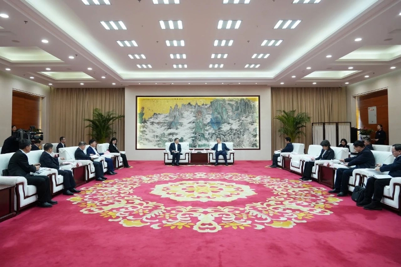 中國(guó)能建黨委書(shū)記、董事長(zhǎng)宋海良拜會(huì)安徽省委
