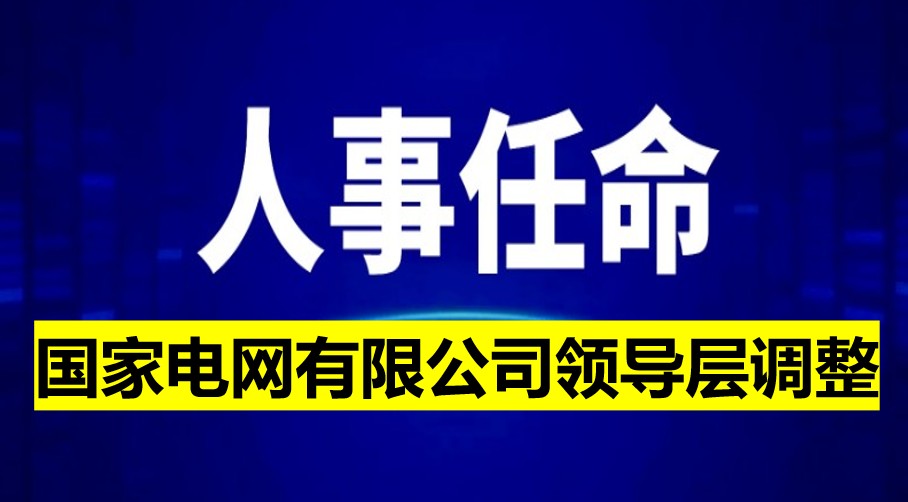 國家電網(wǎng)有限公司領導層調(diào)整